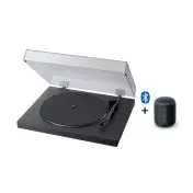 Sony PS-LX310BT, Giradischi con Bluetooth + SRS-XB12 speaker compatto resistente all'acqua con EXTRA BASS