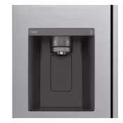 LG GSLV71PZRC Frigorifero Side-by-Side, Classe C, 635L, Wi-Fi, Senza allaccio, Inox