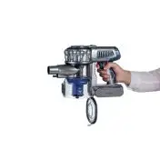 Ariete 22V Lithium 2724, Scopa Elettrica Cordless e Aspirabriciole con Motore Digitale, Alluminio, Arancio, 200 W