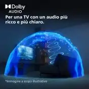 Philips 32PHS6009 Televisione Smart TV 32 Pollici Led Hd Dolby Audio