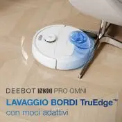 Ecovacs Deebot N30 Pro Omni 0,35 L Robot Aspirapolvere Senza sacchetto Bianco