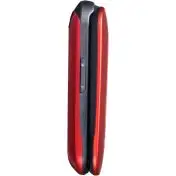 Panasonic KX-TU456 6,1 cm (2.4") 110 g Rosso Telefono cellulare basico