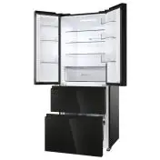 Haier FD 70 Series 3 HFR3718ENGB frigorifero side-by-side Libera installazione 402 L E Nero