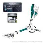 Rowenta Air Force Flex 560 RH9472 Animal, Scopa Elettrica Senza Filo e Senza Sacco