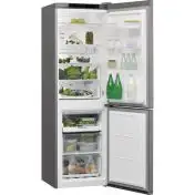 Whirlpool W7 831A OX frigorifero con congelatore Libera installazione 338 L D Acciaio inossidabile