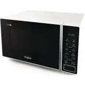 Whirlpool MWP 203 W Superficie piana Microonde con grill 20 L 700 W Nero, Bianco