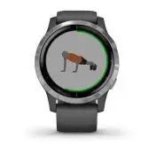 Garmin vívoactive 4 3,3 cm (1.3") 45 mm MIP Argento GPS (satellitare)