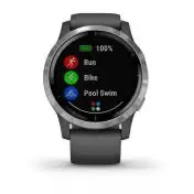 Garmin vívoactive 4 3,3 cm (1.3") 45 mm MIP Argento GPS (satellitare)