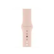 Apple Watch Series 5 GPS, 40mm in alluminio oro con cinturino Sport Rosa sabbia