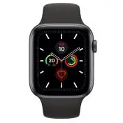 Apple Watch Series 5 GPS + Cellular, 44mm in alluminio grigio siderale con cinturino Sport Nero