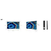 TCL C805 Televisione Smart TV 98 Pollici Mini Led Uhd Google TV Audio Onkyo