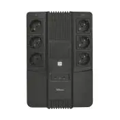 Trust Maxxon 0,8 kVA 6 presa(e) AC