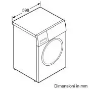 Bosch Serie 4 WTH83008II asciugatrice Libera installazione Caricamento frontale 8 kg A+ Bianco