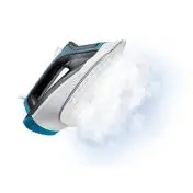 Rowenta DX1550 Effective 2, Ferro da Stiro a Vapore, con Anticalcare Integrato, con Funzionalità di Spegnimento Automatico, Colpo Vapore 110 g, Potenza 2200 W