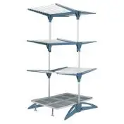 Meliconi Stendimeglio Maxi Stendibiancheria Blu, Argento