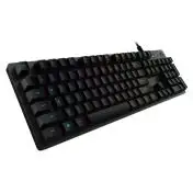 Logitech G G512 CARBON LIGHTSYNC RGB Mechanical Gaming Keyboard with GX Brown switches tastiera USB QWERTY Italiano Carbonio