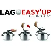 Lagostina Pentola a pressione Mia 7L Lagoeasy'up