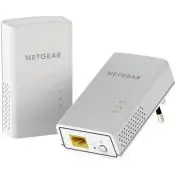 Netgear PL1000 1000 Mbit/s Collegamento ethernet LAN Bianco 2 pz