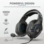 Trust GXT 488 Forze PS4 Auricolare Cablato A Padiglione Giocare Nero