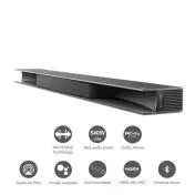 TCL Soundbar TS9030 Dolby Atmos 3.1 con subwoofer wireless per TV compatibile con Google Assistant & Apple Airplay (tecnologia RayDanz, Chromecast integrato, HDMI ARC, kit montaggio a parete