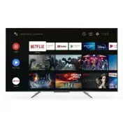TCL 55C715 55 pollici QLED TV, 4K Ultra HD, Smart TV con sistema Android 9.0 (HDR 10+, Micro dimming, Dolby Vision-Atmos), Controllo Vocale Hands-Free, Design ultra sottile in alluminio e se