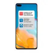 Huawei P40 15,5 cm (6.1") Dual SIM ibrida Android 10.0 Huawei Mobile Services (HMS) 5G USB tipo-C 8 GB 128 GB 3800 mAh Nero