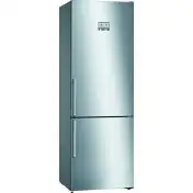 Bosch Serie 6 KGN49AIDP frigorifero con congelatore Libera installazione 438 L D Acciaio inossidabile