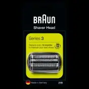 Braun Series 3 21B Testina Di Ricambio Per Rasoio Elettrico Uomo