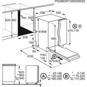 Electrolux EES47311L Lavastoviglie a Incasso Scomparsa Totale 13 coperti D