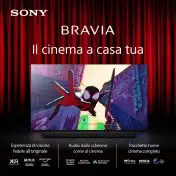 Sony K65XR83AEP Televisione Smart TV 65 Pollici Oled 4K Bravia Nero
