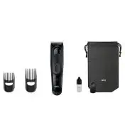 Braun HC5050 Tagliacapelli, Regolabarba Uomo e Rasoio Elettrico Barba Con 17 Impostazioni Di Lunghezza Precise E Lame Affilate Di Lunga Durata.