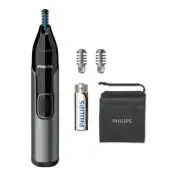 Philips Serie 3000 Rifinitore per peli di naso, orecchie e sopracciglia 