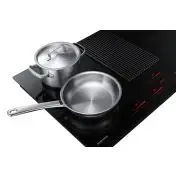 Samsung Piano a induzione con cappa integrata aspirante Infinite Line™ 80cm NZ84T9747UK