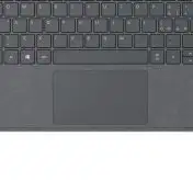 Microsoft Surface Go Type Cover - QWERTY - Platino (Alcantara)