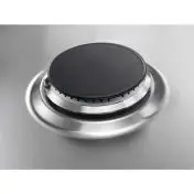 AEG 949 640 849 piano cottura Argento Da incasso 60 cm Gas 4 Fornello(i)