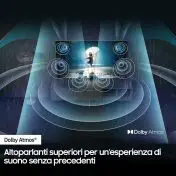 Samsung QE55S90DAEXZT Televisione Smart TV 55 Pollici Oled 4K Dolby Atmos Graphite Black Processore NQ4 AI GEN2 Self-illuminating pixels Laser Slim Design