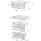 Bosch Serie 2 KIV865SE0 frigorifero con congelatore Libera installazione 267 L E Bianco