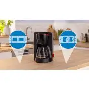 Bosch TKA3M133 macchina per caffè Macchina da caffè con filtro 1,25 L