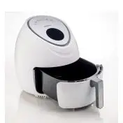 Ariete 4618/03 Singolo 5,5 L Indipendente 1800 W Friggitrice ad aria calda Acciaio inossidabile, Bianco
