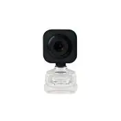 Techmade TM-C012 webcam 0,3 MP 640 x 480 Pixel USB 2.0 Nero, Trasparente