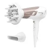 Rowenta Studio Dry CV5830F0 asciuga capelli 2100 W Beige, Bianco