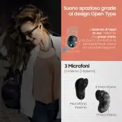 Samsung Galaxy Buds Live, Mystic White Auricolare Wireless In-ear Musica e Chiamate Bluetooth Bianco