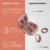 Samsung Galaxy Buds Live, Mystic Bronze Auricolare Wireless In-ear Musica e Chiamate Bluetooth Bronzo