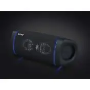 Sony SRS XB33 - Speaker bluetooth waterproof, cassa portatile con autonomia fino a 24 ore e effetti luminosi (Nero)