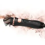 Bellissima My Pro Miracle Wave GH19 1100 Spazzola ad aria calda Caldo Nero, Rosa 1100 W 1,8 m