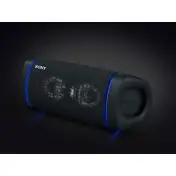 Sony SRS XB33 - Speaker bluetooth waterproof, cassa portatile con autonomia fino a 24 ore e effetti luminosi (Blu)