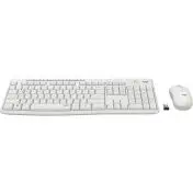 Logitech MK295 Kit Mouse e Tastiera Wireless – Tecnologia SilentTouch, Tastierino Numerico, Tasti Scelta Rapida, Tracciamento Ottico Avanzato, Ricevitore USB Nano, Senza Lag, Meno 90% di Rum