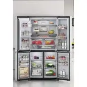 Whirlpool WQ9I MO1L frigorifero side-by-side Libera installazione 592 L F Acciaio inossidabile