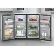 Whirlpool WQ9I MO1L frigorifero side-by-side Libera installazione 592 L F Acciaio inossidabile