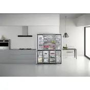 Whirlpool WQ9I MO1L frigorifero side-by-side Libera installazione 592 L F Acciaio inossidabile